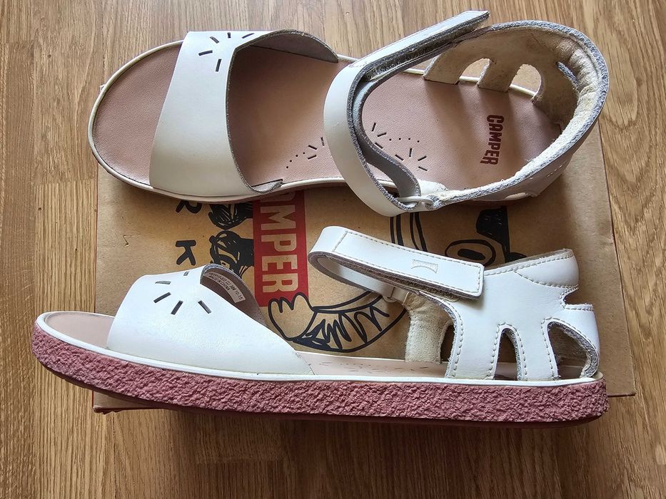 Camper сандалки естествена кожа