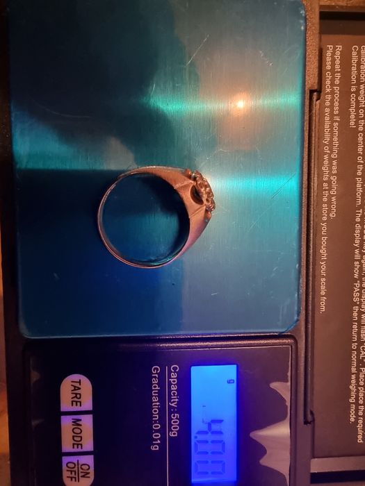 Бяло злато 14 к с диаманти 0,66 к