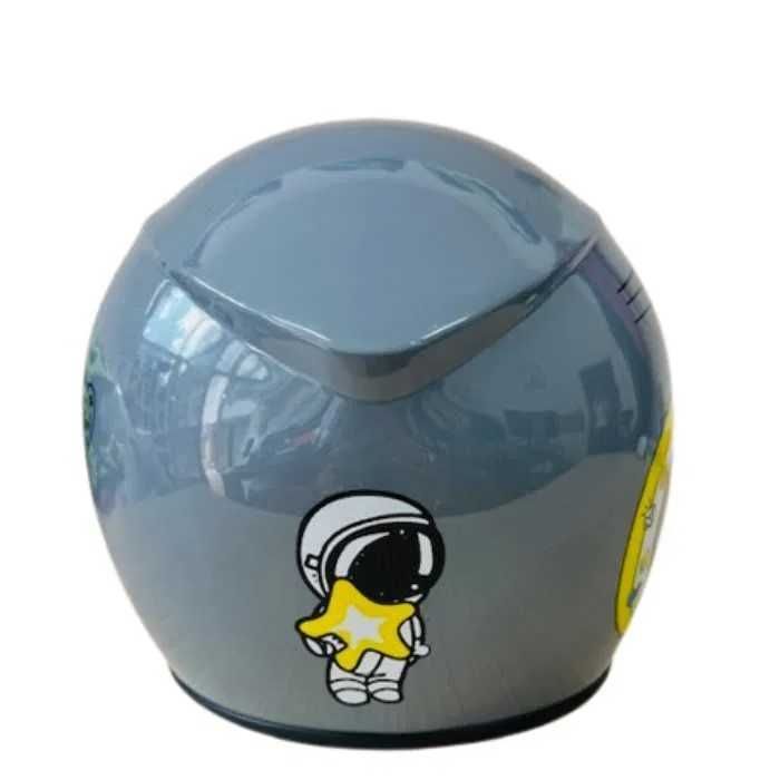 Детска каска за мотор Mercado Trade, За скутер, XS размер, Сив и розов