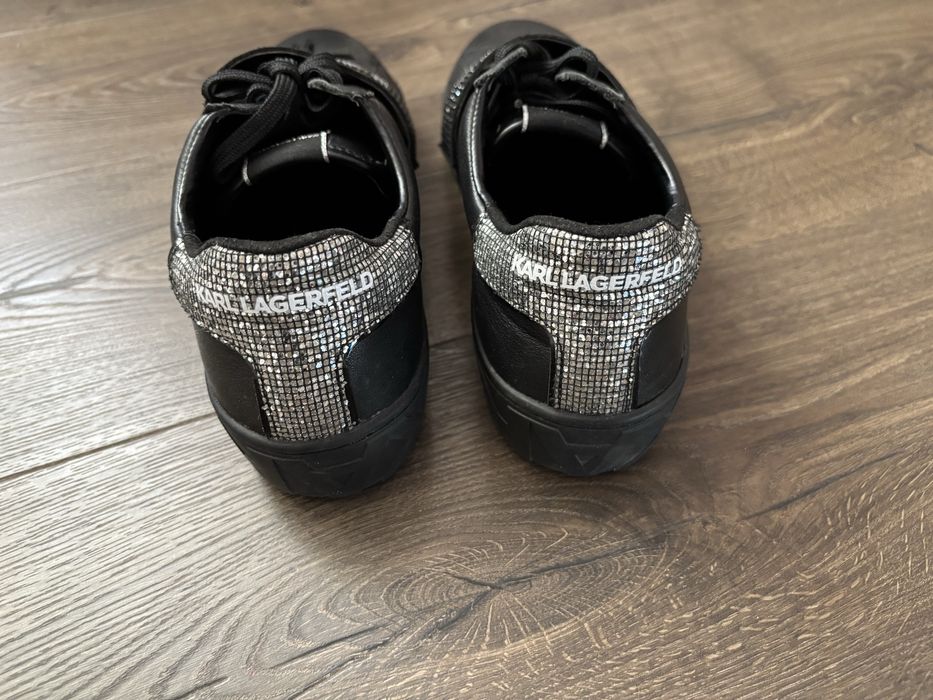Кожени дамски сникърси Karl Lagerfeld 40 номер