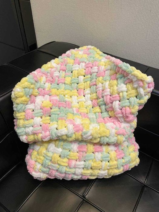 Плед ручная работа