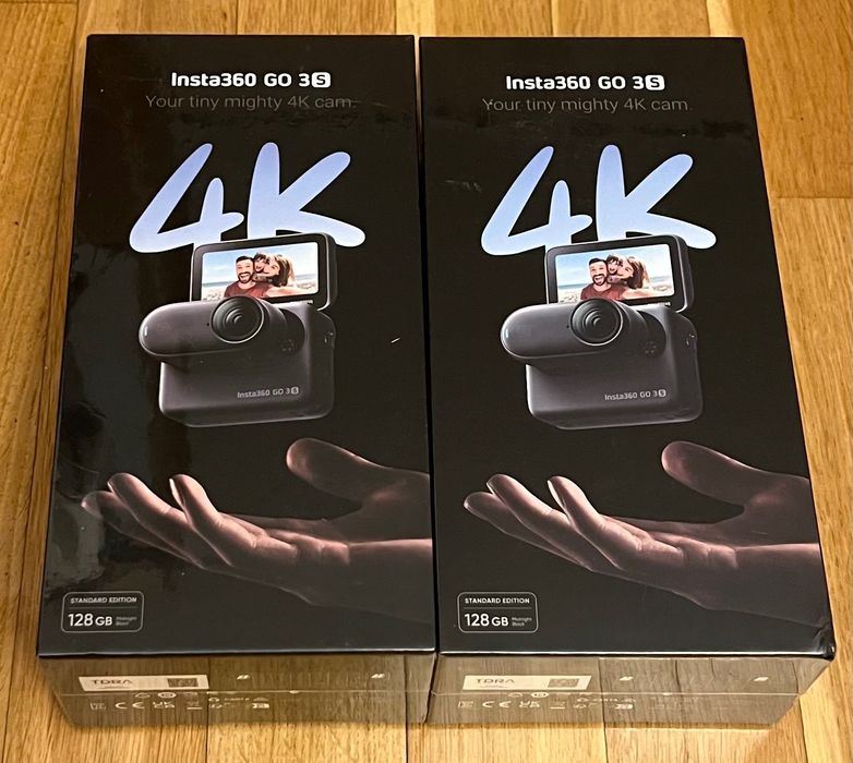 Camera video Insta360 Go 3S NOU Sigilat | 128GB 4K Sport Maini libere x3 x4