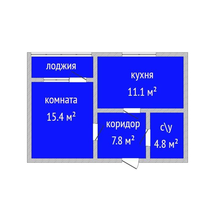Продажа 1-комнатной квартиры