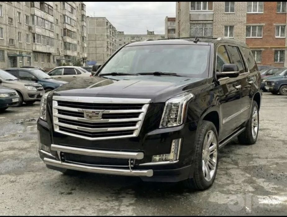Защита бампера Cadillac Escalade дуга