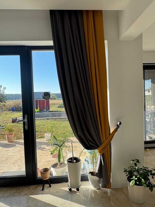 Draperii Gri/Galben , Perdea