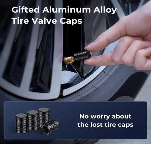 Преносима помпа за гуми Syncwire, 150 PSI за автомобилни гуми