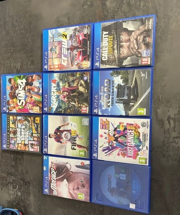 Jocuri playstation 4, la 350 de lei toate jocurile