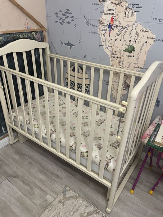 Детская кровать манеж