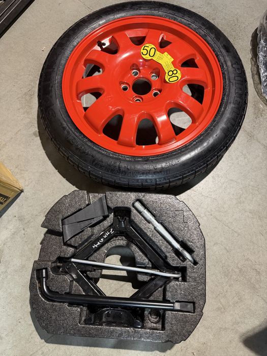 Kit roate rezerva cric jaguar xf