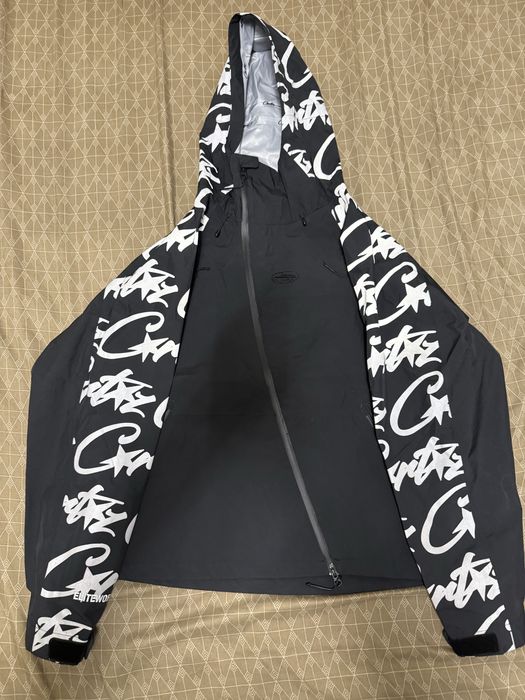 Corteiz “Elitework Shell” Black windbreaker-Ветровка