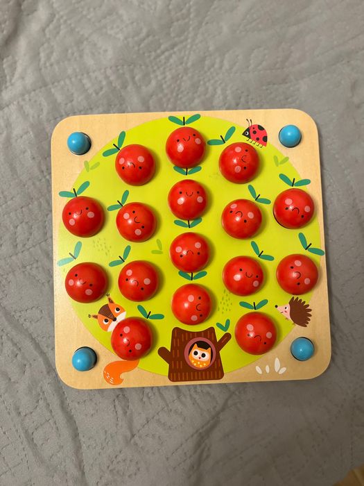 Детска дървена  memory игра, 3+