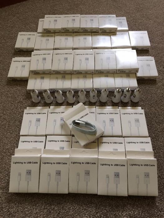 Cablu de date incarcare USB iphone 5/5S/5C/5SE /6/6S/6S+/7 Minim 5 buc