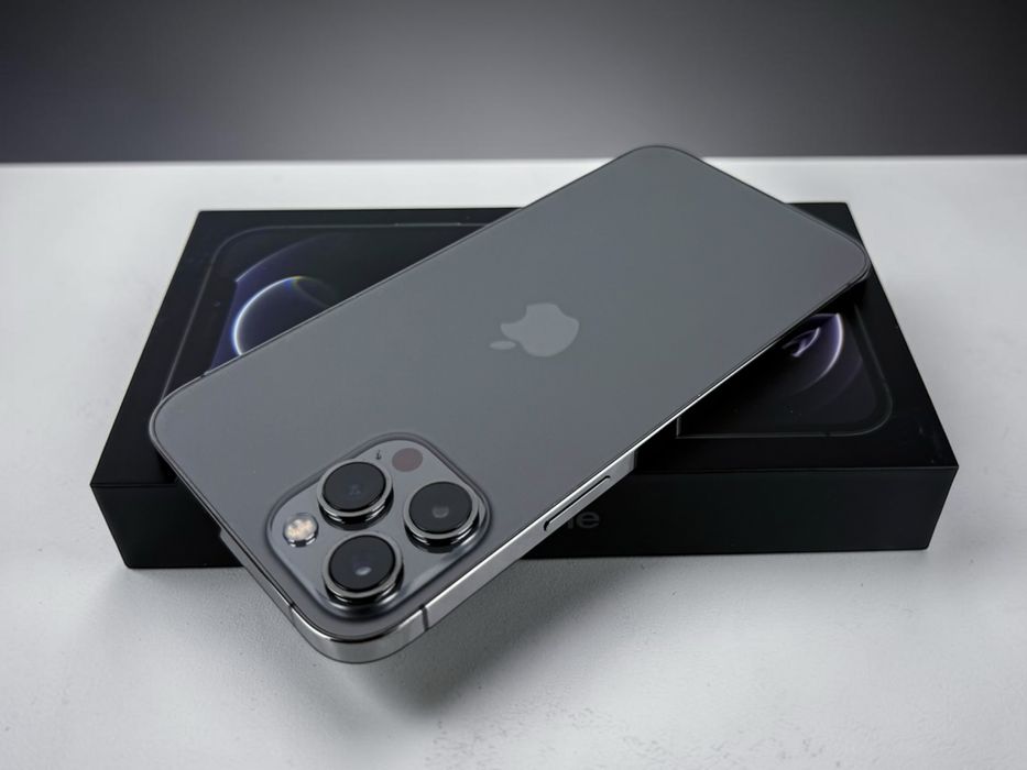 Apple iPhone 12 Pro Max 128GB Graphite Перфектен! Гаранция!