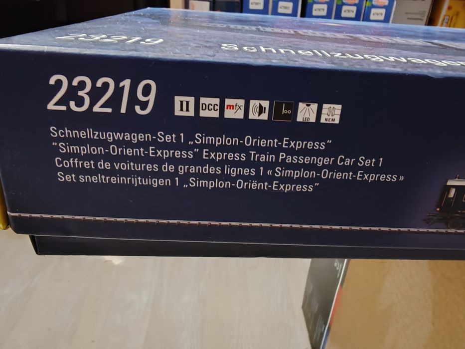 Trenulețe electrice CFR/Orient Express h0