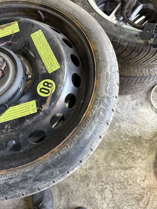 Резервна гума патерица за audi T 125/70 R19