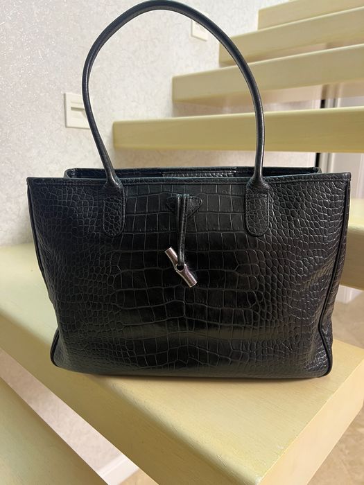 Geanta piele Longchamp