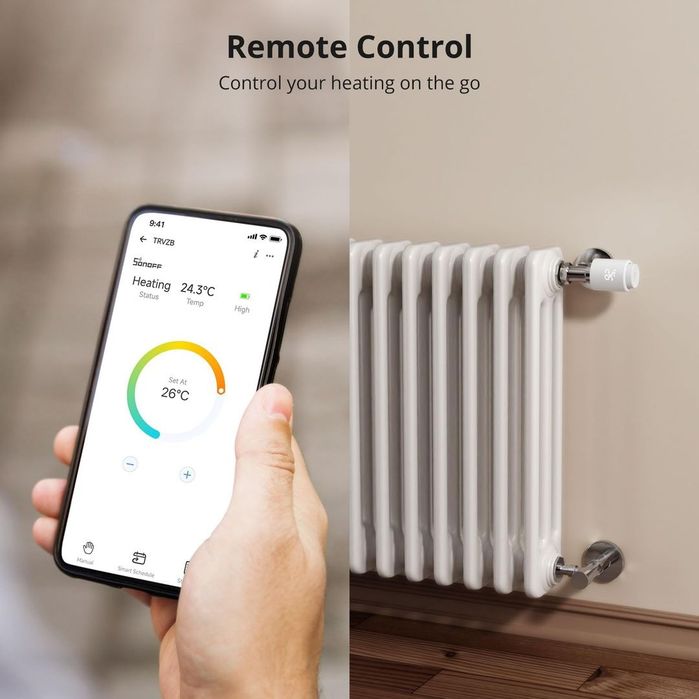 Termostat Inteligent Zigbee pentru Încălzire 4 buc Economie de Energie – N/A