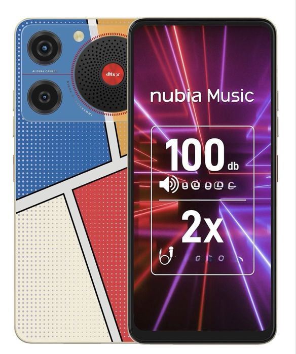 Smartphone ZTE Nubia Music PopArt, 128Gb, DualSIM, ( iphone, samsung )