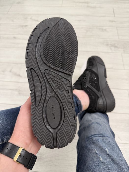 Adidasi Barbati Amiri Full Negru!