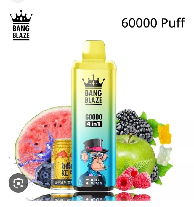 Bang Blaze 60.000 Puffs 4 în 1 Reîncărcabil