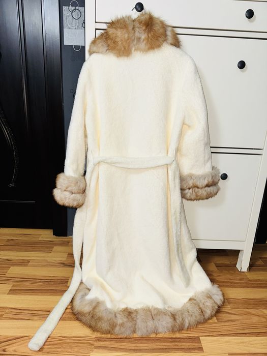 Haina de blana naturala Alcantara / vulpe