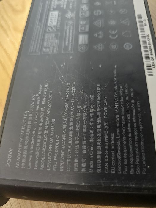 Incarcator lenovo 230w