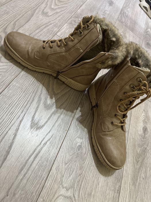 Боти естествена кожа