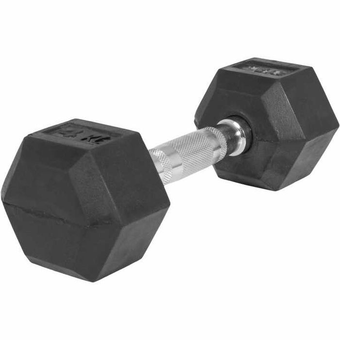 Set 2 gantere hexagonale 8 kg ( 2x4kg )
