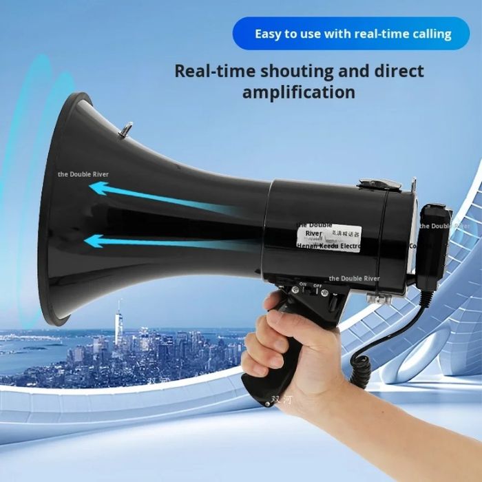 Megaphone  Рупор Карнай Мощщщный  200 W  доставка бор шахар ичида.