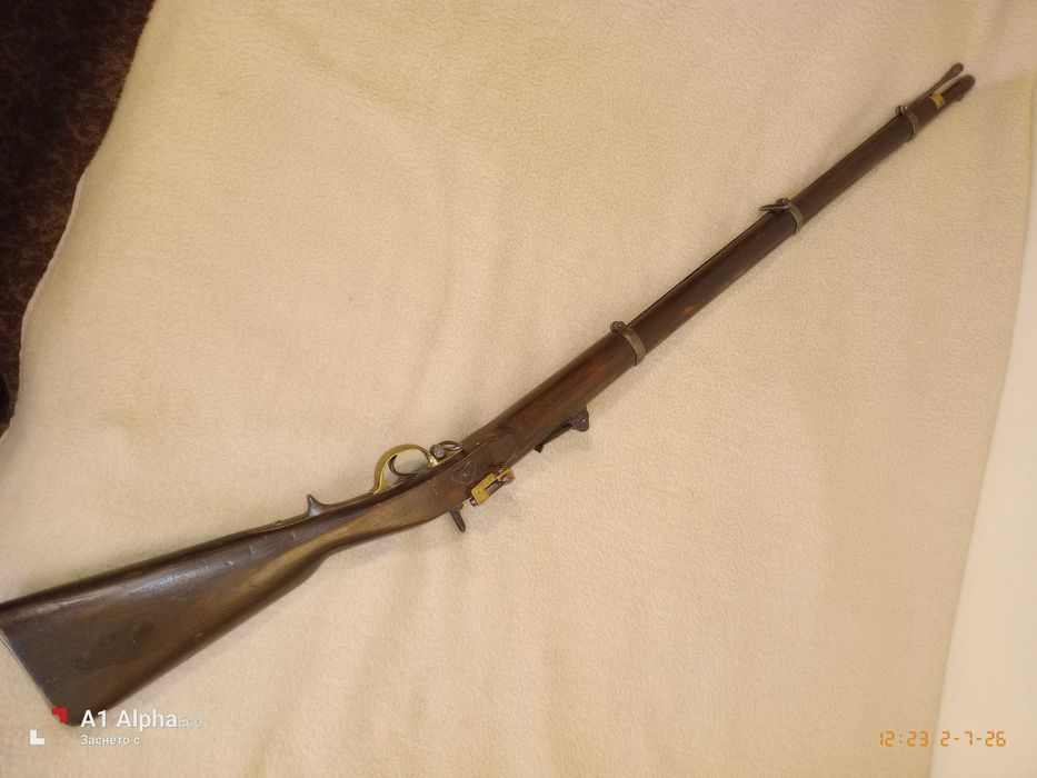 Пушка КРНКА 1860 г. пехотна. Перфектна!