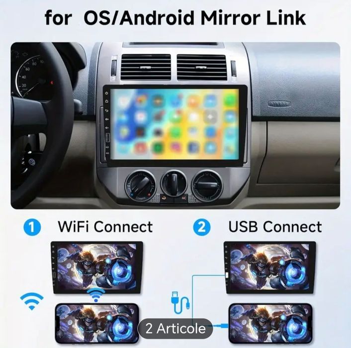 Navigatie auto VW Audi Skoda Seat BMW Mercedes Dacia Renault Opel