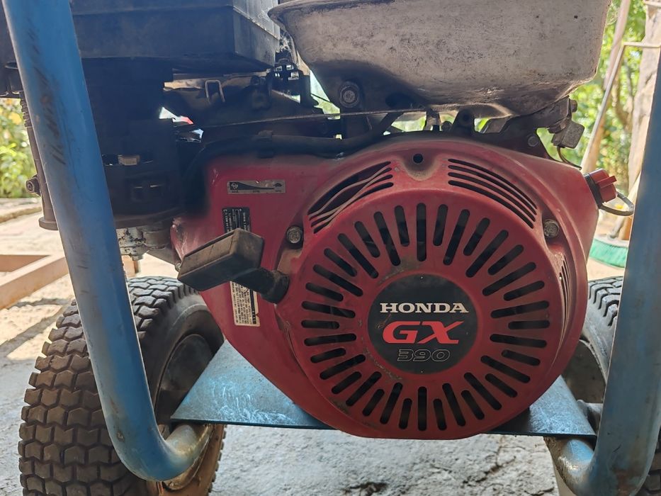Turbojet Profesional - Motor Honda GX390 + Pompă Interpump WS202