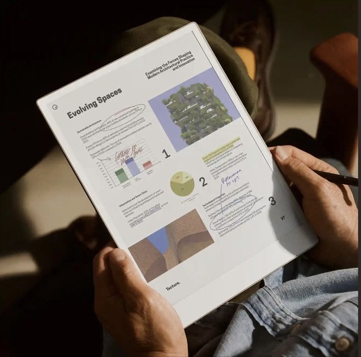 reMarkable Paper Pro +Book folio+ Marker plus mosaic Weave