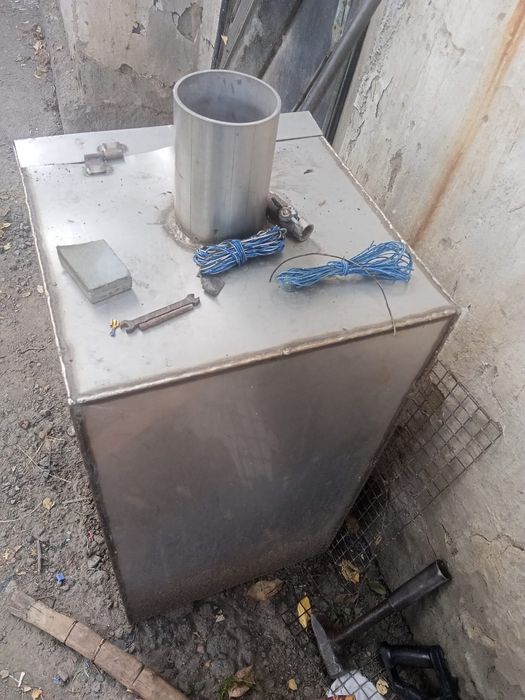 Продам титан для бани из нержавейки