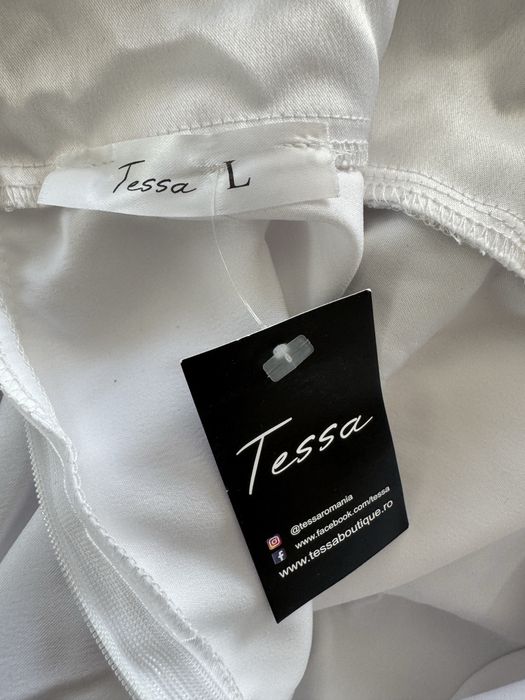 Rochie alba Tessa L
