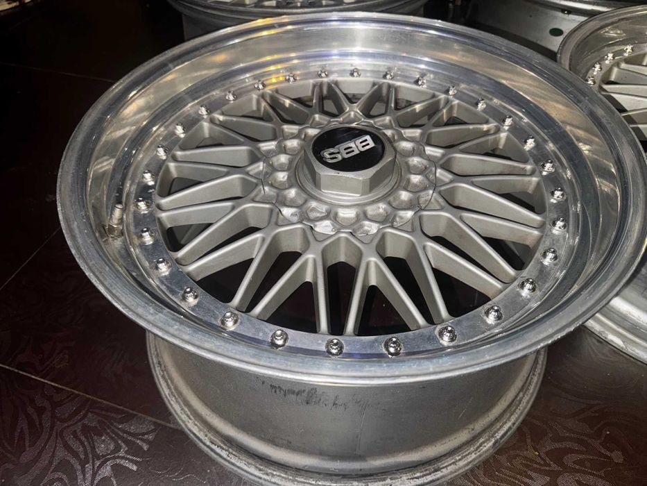 18-инчови джанти BBS, спортен пакет, полирани и в добро състояние. 5x120