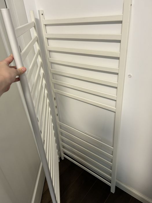 Patuț copii reglabil inalțime si varstă cu saltea 140x70
