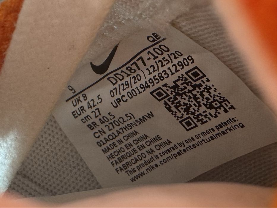 Оригинални! Nike Blazer Sacai Low - 42.5,43,44,44.5,45,48.5 ShoeMag