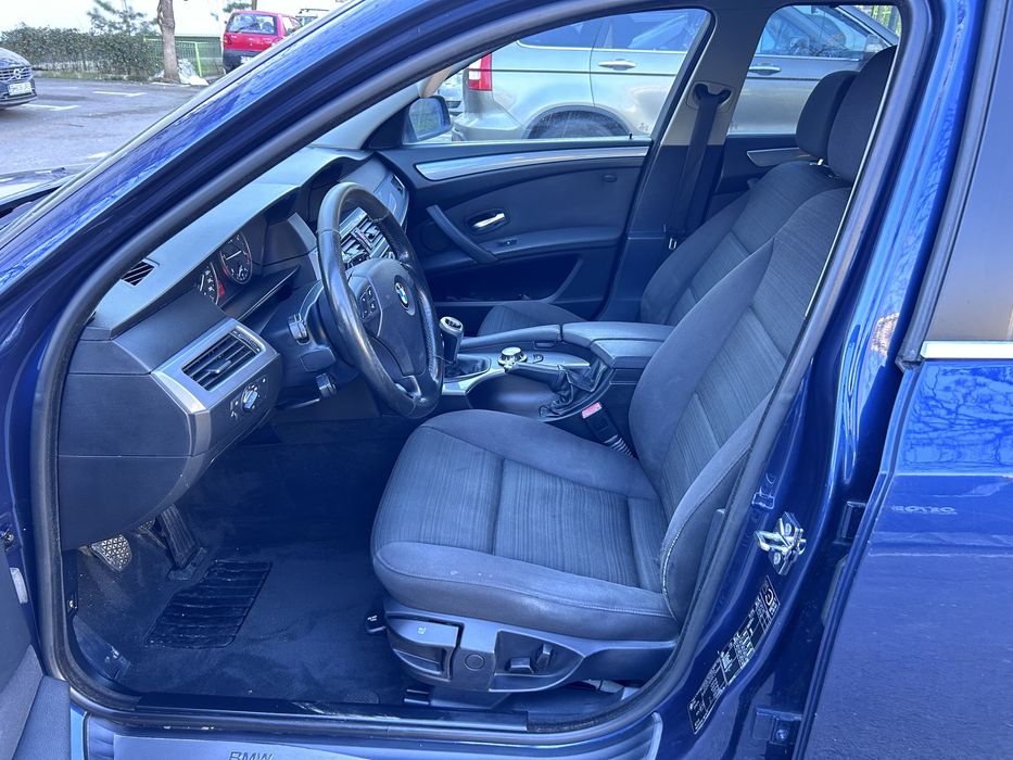Bmw 520 2008 2.0 L diesel 177 cp navi xenon clima variante +/-