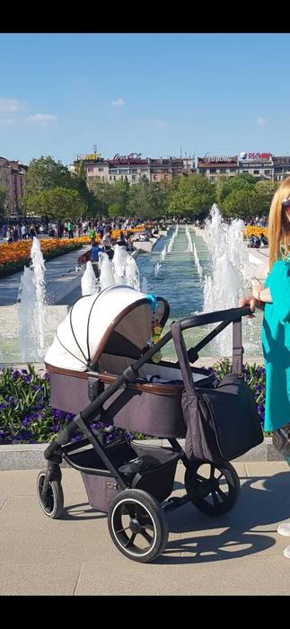 Комбинирана бебешка количко Scala Moon