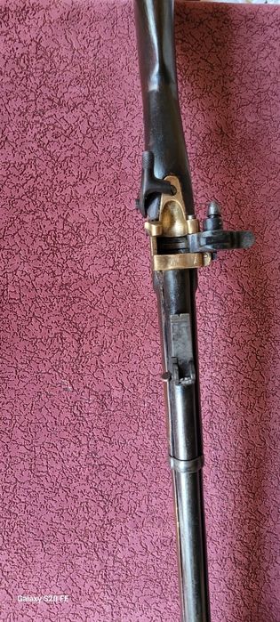 Пехотна пушка "КРЪНКА"обр.1869гкал.15.24мм. с щик