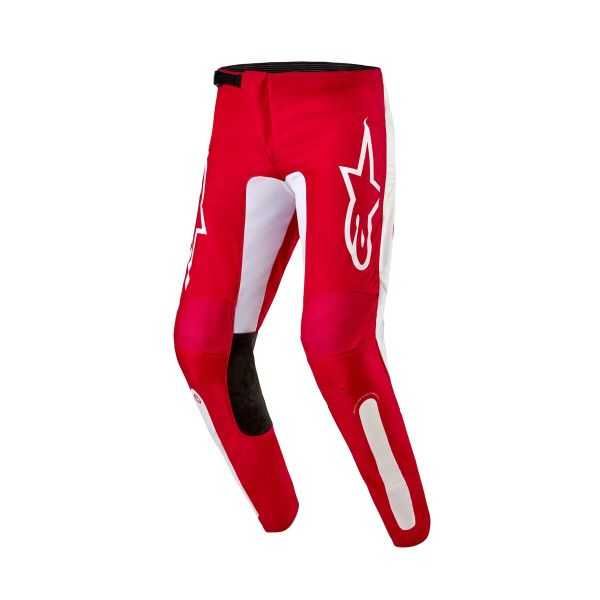 Мотокрос панталон  брич мотор ALPINESTARS Fluid Corsa red/white