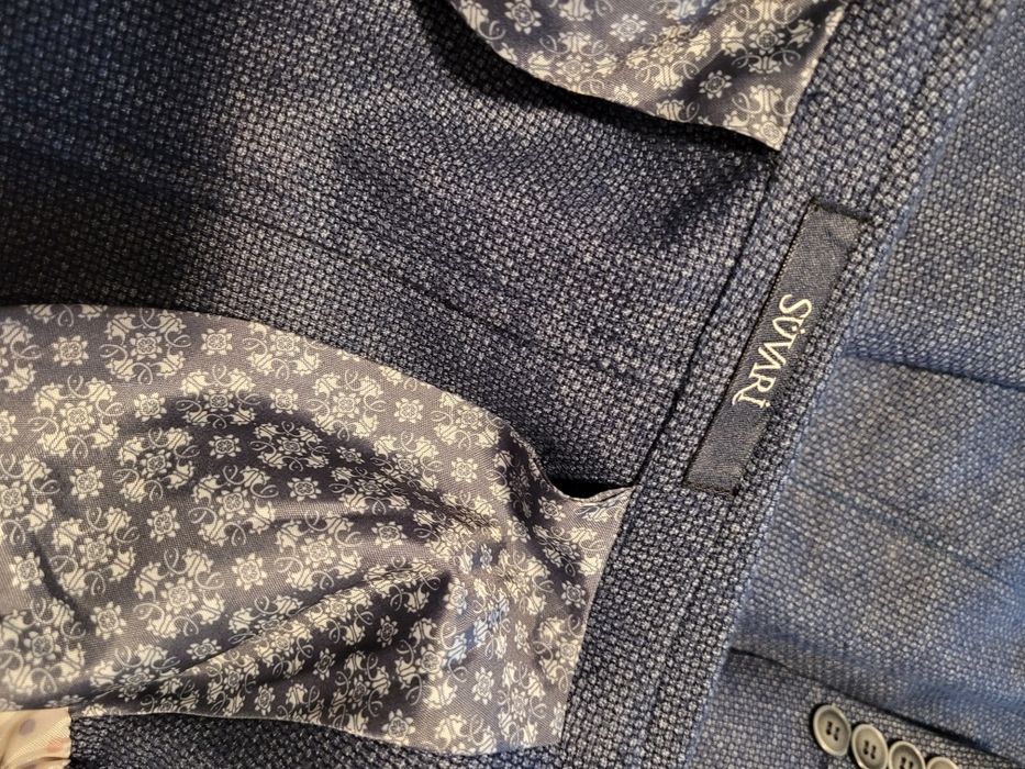 SUVARI/ sacou slim fit, barbatesc, M