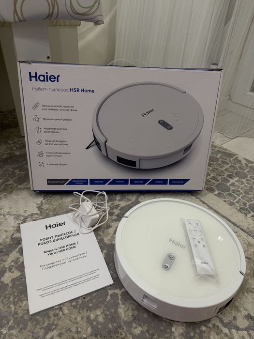 Робот пылесос Haier HSR Home, новый не пользовались.