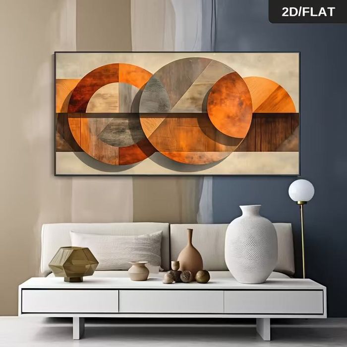 Абстрактен стенен тапет