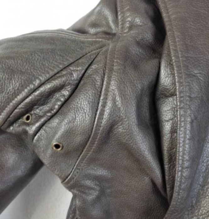 Мъжко пилотско кожено яке L