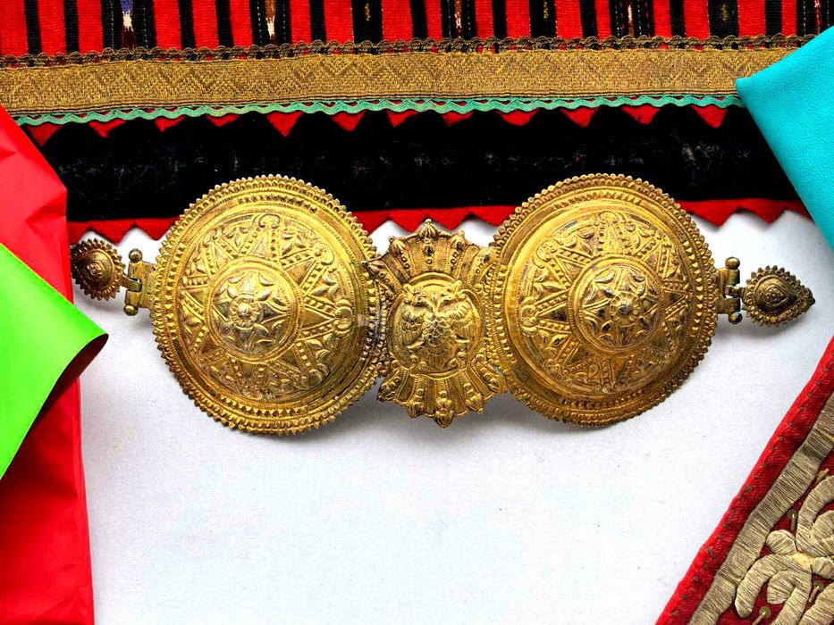 Пафти . Егейска Македония  сребро, живачна позлата