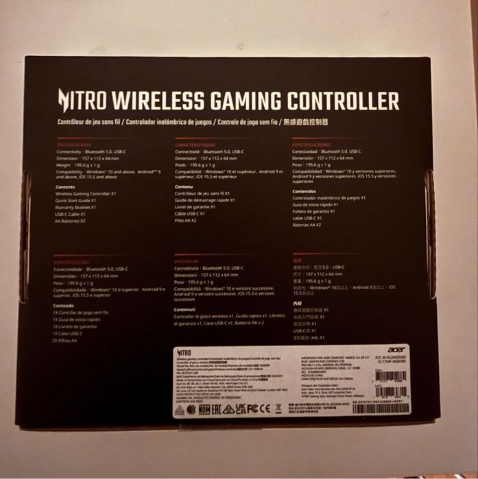 Vand Controller Wireless Acer NGR300 Nitro sigilat in garantie