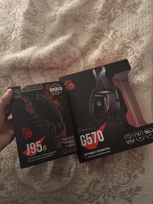 Мышка и наушники