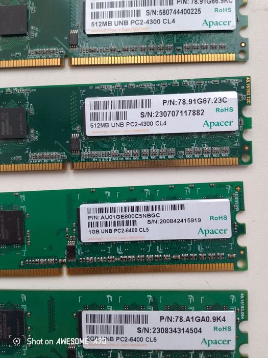 Продам оперативную память